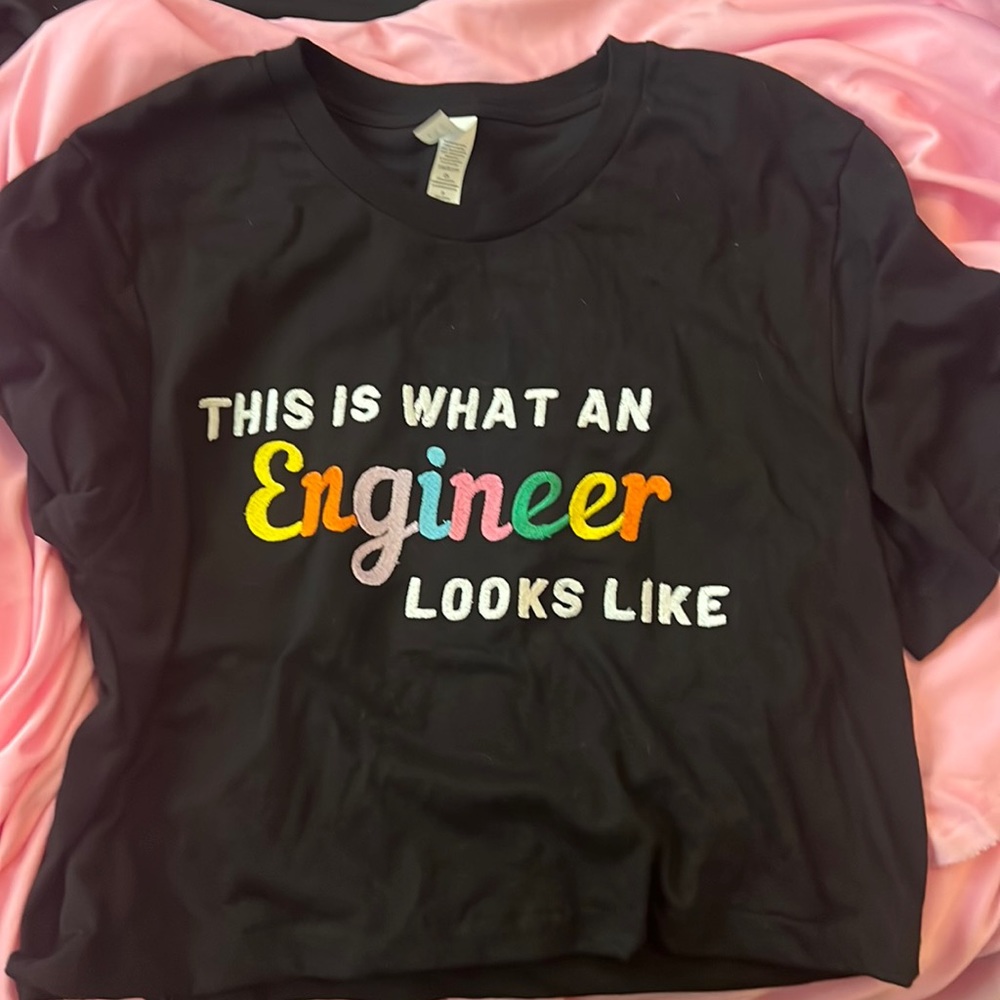 Engineer Crop Top Women in STEM Science Technology Engineering